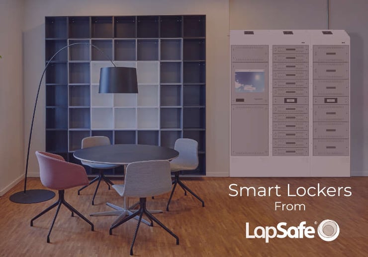 LapSafe® Smart Lockers In Offices