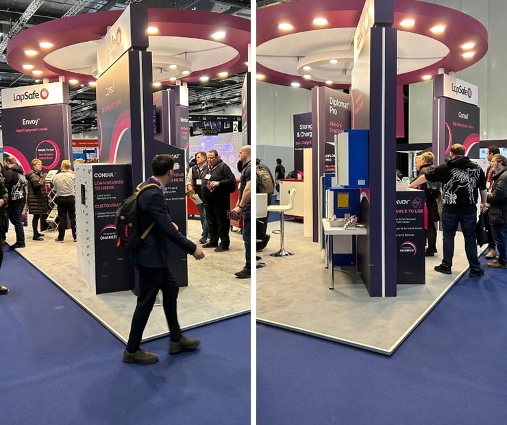 LapSafe®'s Exhibition Stand at Bett UK 2024