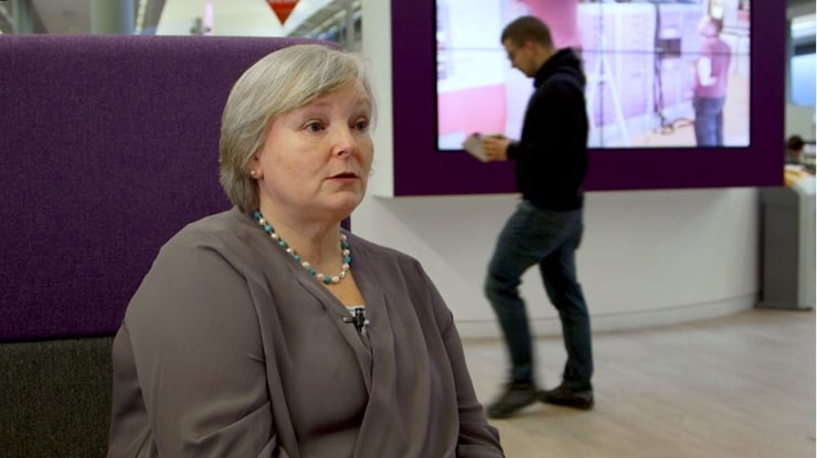 Sally Jorjani, Head of Customer Services and Business Change at Edinburgh Napier University