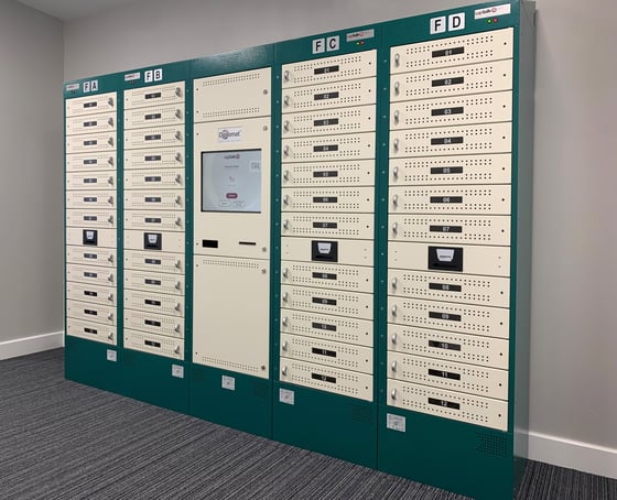 University of West Scotland Smart Lockers