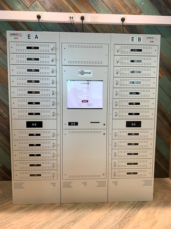 Liverpool John Moores University Smart Lockers