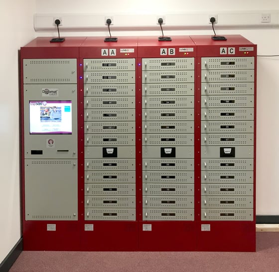 City College Plymouth Smart Lockers
