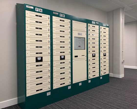 University of West Scotland Smart Lockers