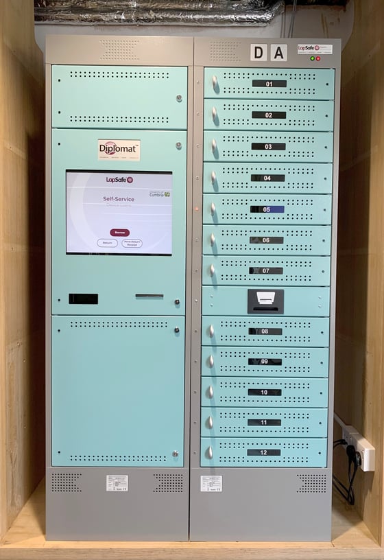 University of Cumbria Smart Lockers