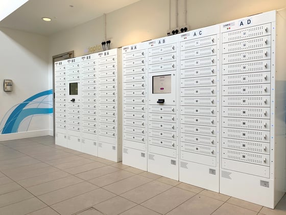 Park Community College Smart Lockers