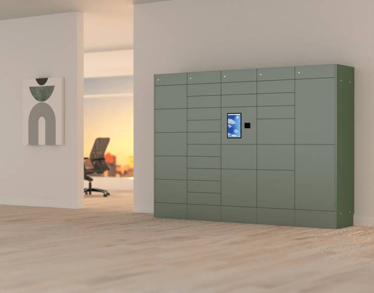 Sovran® Smart Locker in Smart Office Space
