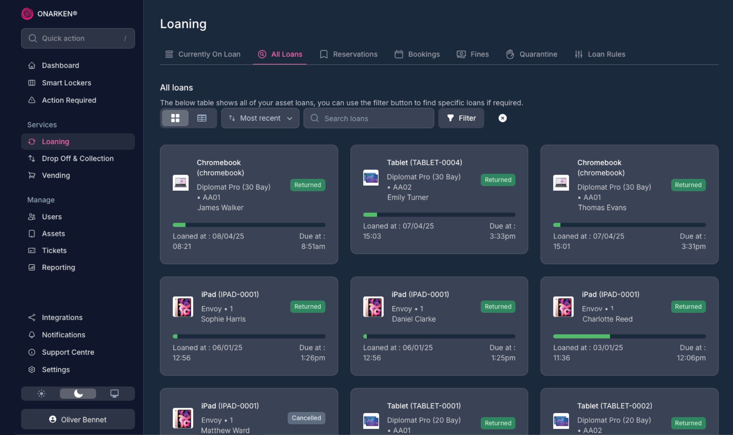 LapSafe Loaning Solutions Powered By ONARKEN