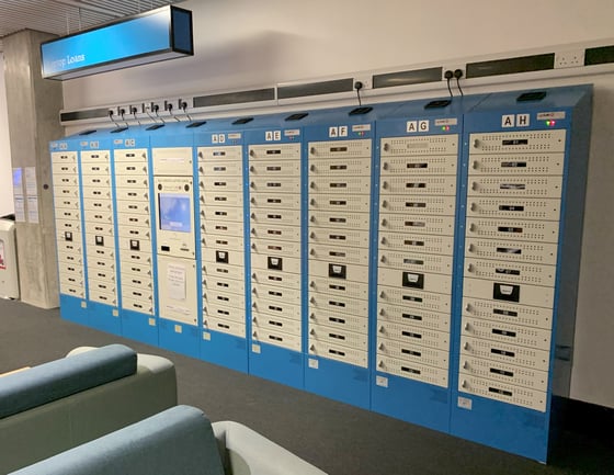 Manchester Metropolitan University Smart Lockers