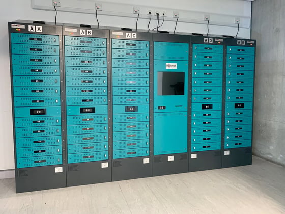 Manchester College Smart Lockers