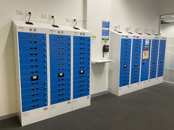 Central Queensland University Australia Smart Lockers