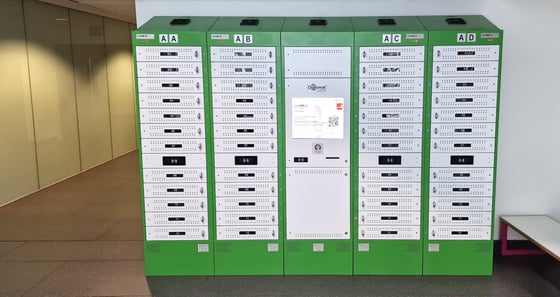 Staffordshire University Smart Lockers