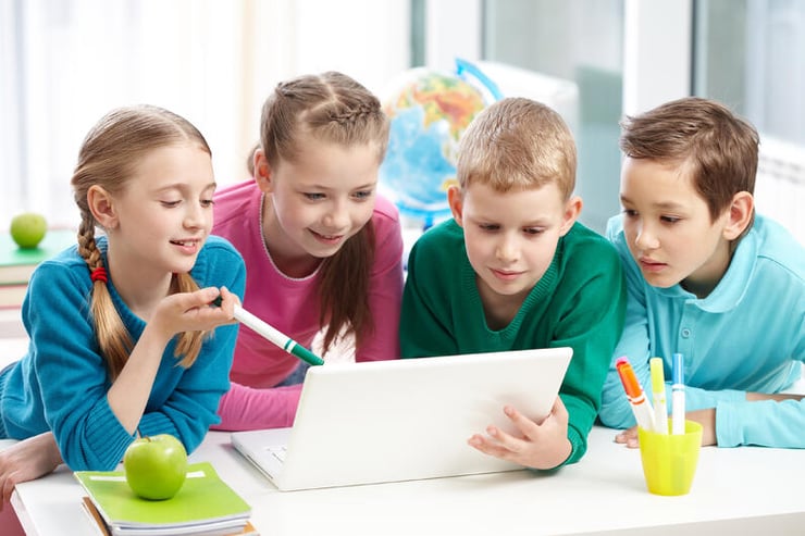 Education technology in classroom