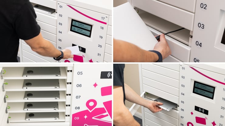 Envoy™ Smart Locker in action