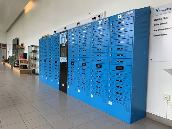 Fife College Smart Lockers