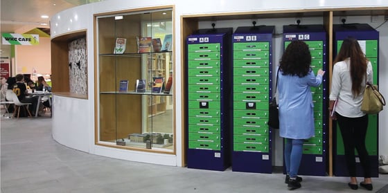 Westminster Kingsway College Smart Lockers