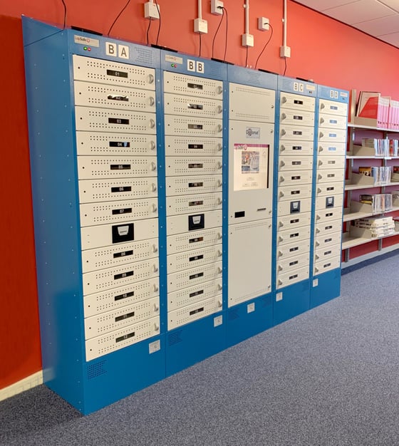 Glasgow Clyde College Smart Lockers