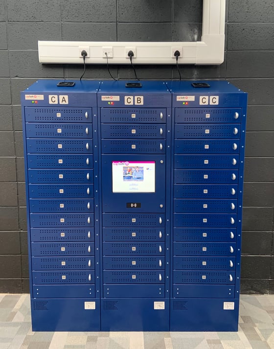 Farnborough College of Technology Smart Lockers