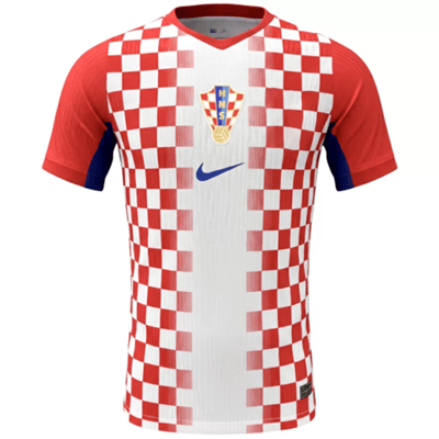 Player Version Croatia Home Authentic Jersey World Cup 2026