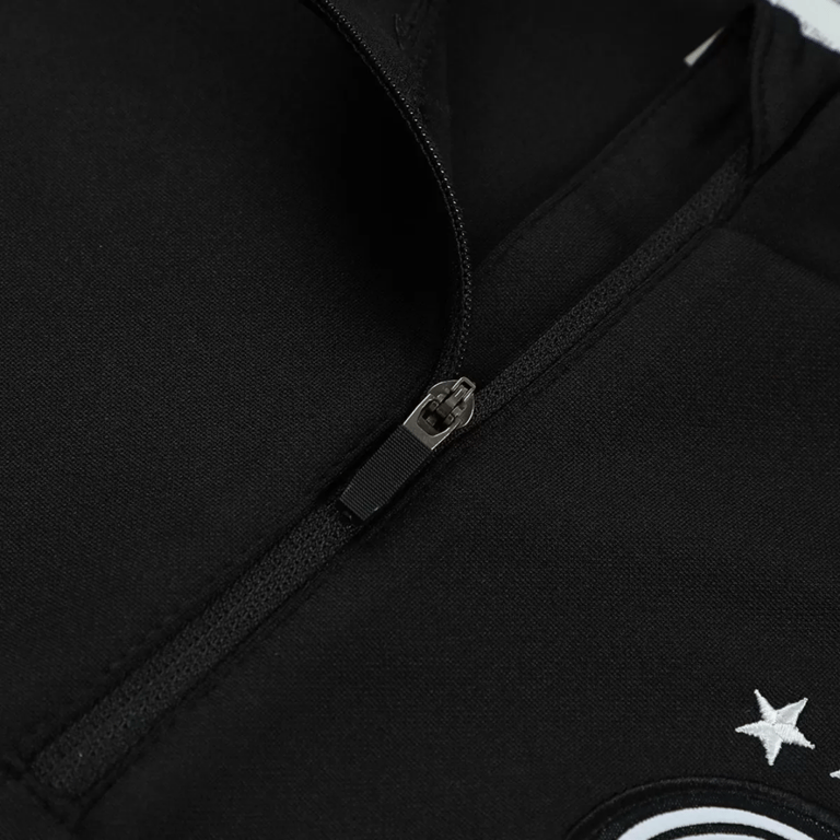 Germany Zipper Sweatshirt Kit(Top+Pants) Black 2026