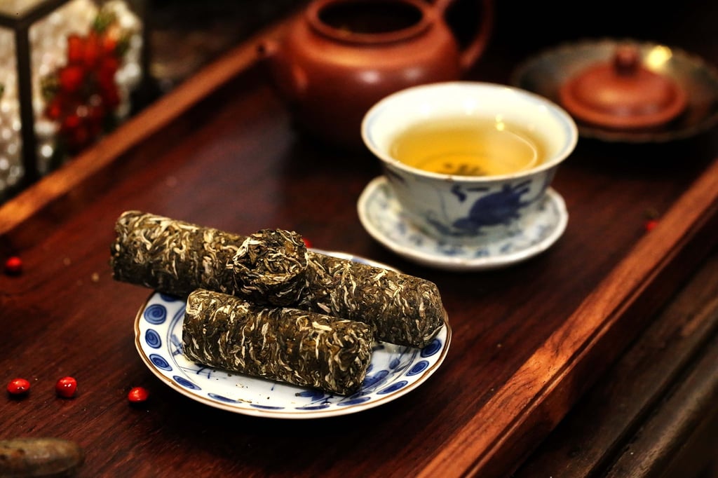 Trà ống lam gác bếp - Hình ảnh 3
