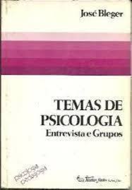 Temas de Psicologia de José Bleger pela Martins Fontes (1980)

