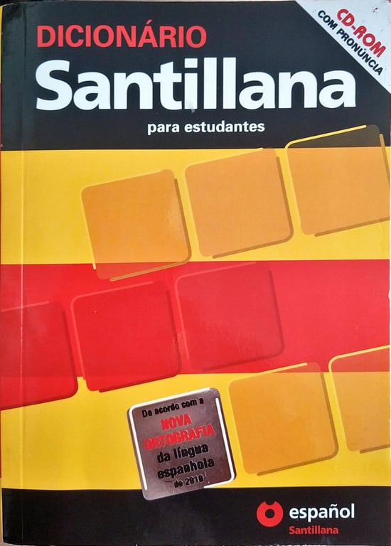 Dicionário Santillana Para Estudantes + CD de Miguel Díaz pela Moderna (2011)
