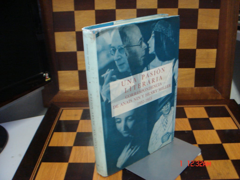 Una Pasion Literária - Correspencia. Anais Nin e Henry Miller de Anais Nin e Henry Miller pela Siruela (1991)
