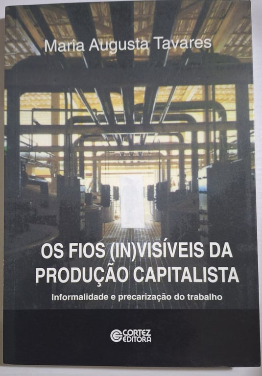 Os Fios (In)visíveis da Produção Capitalista de Maria Augusta Tavares pela Cortez (2004)
