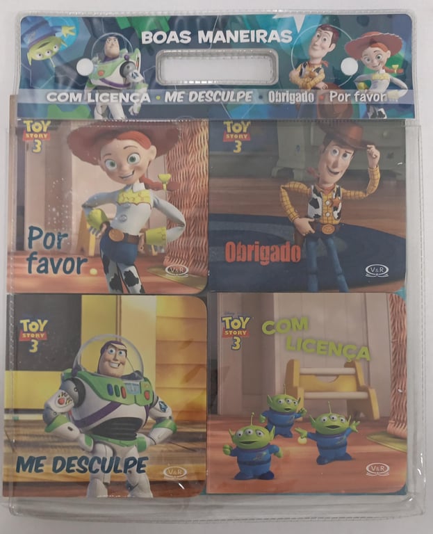 Kit boas maneiras, Toy Story - 4 Volumes de Vários Autores pela V&R (2014)

