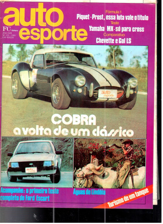 Revista Auto Esporte nº 225 de Editora Fc pela Fc (1983)