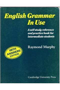 Livro Ensino de Idiomas English Grammar in Use de Raymond Murphy pela  Cambridge University Press (1985)
