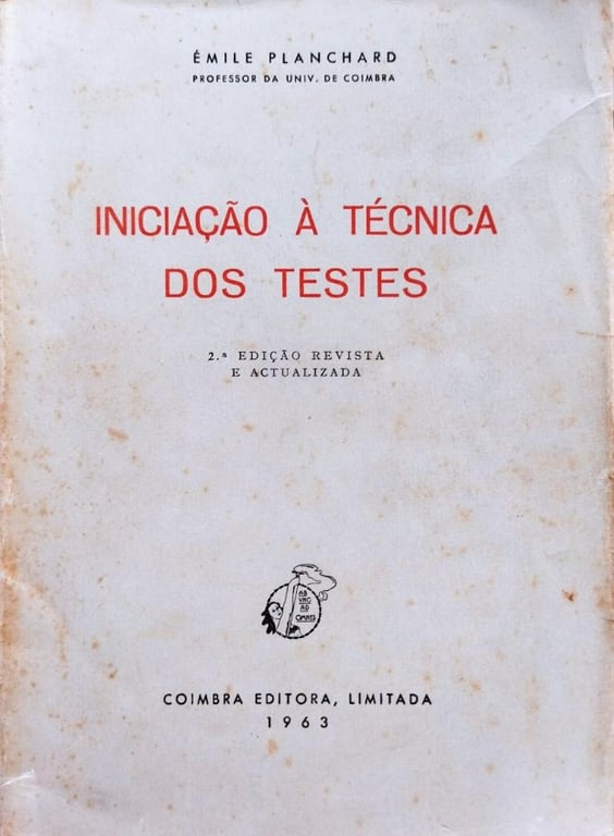 Iniciação à técnica dos testes de Émile Planchard pela Coimbra (1970)
