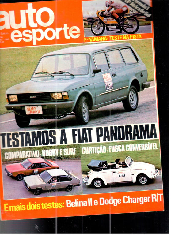 Revista Auto Esporte nº 186 de Editora Fc pela Fc (1980)
