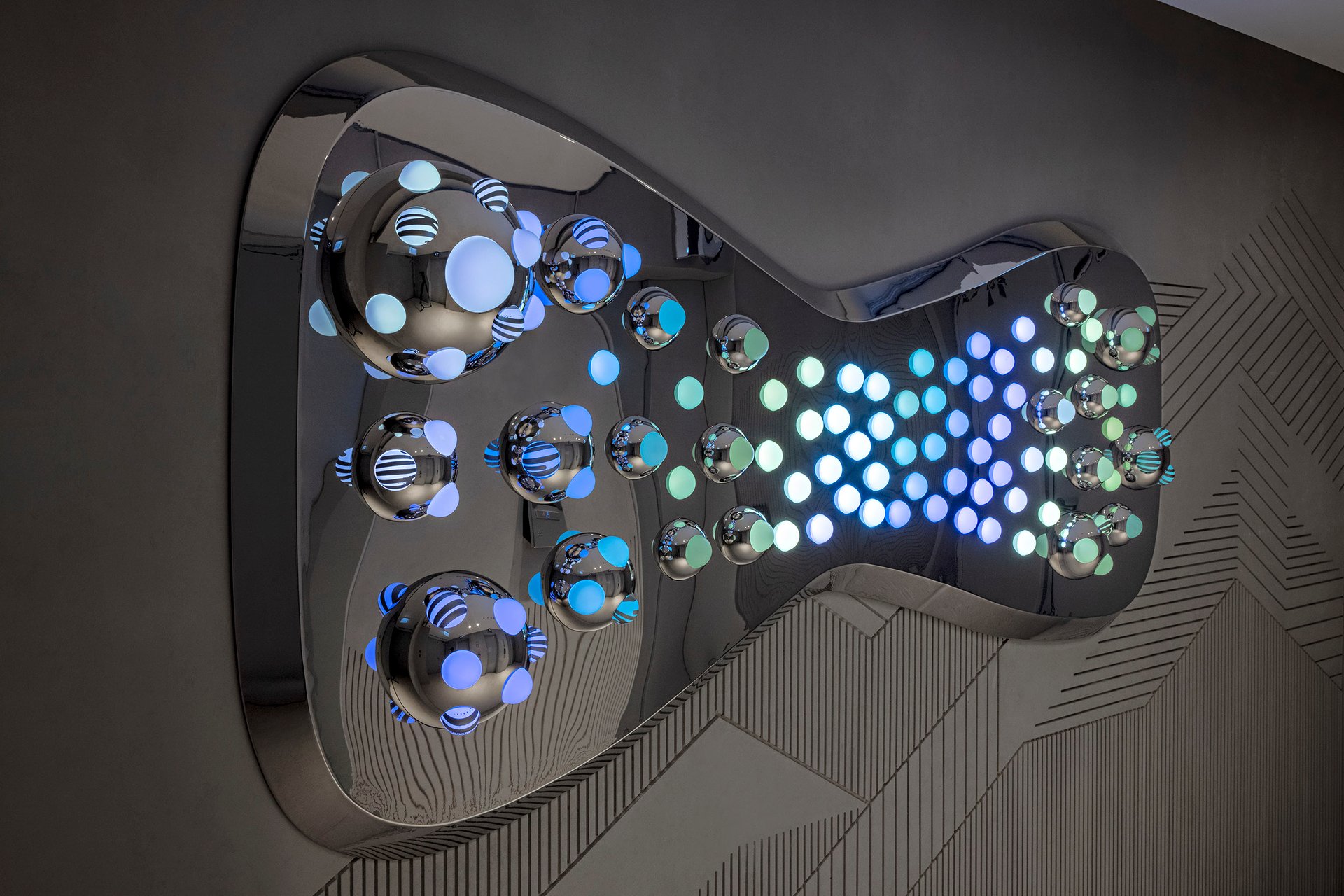 Grimanesa Amoros aevum light installation