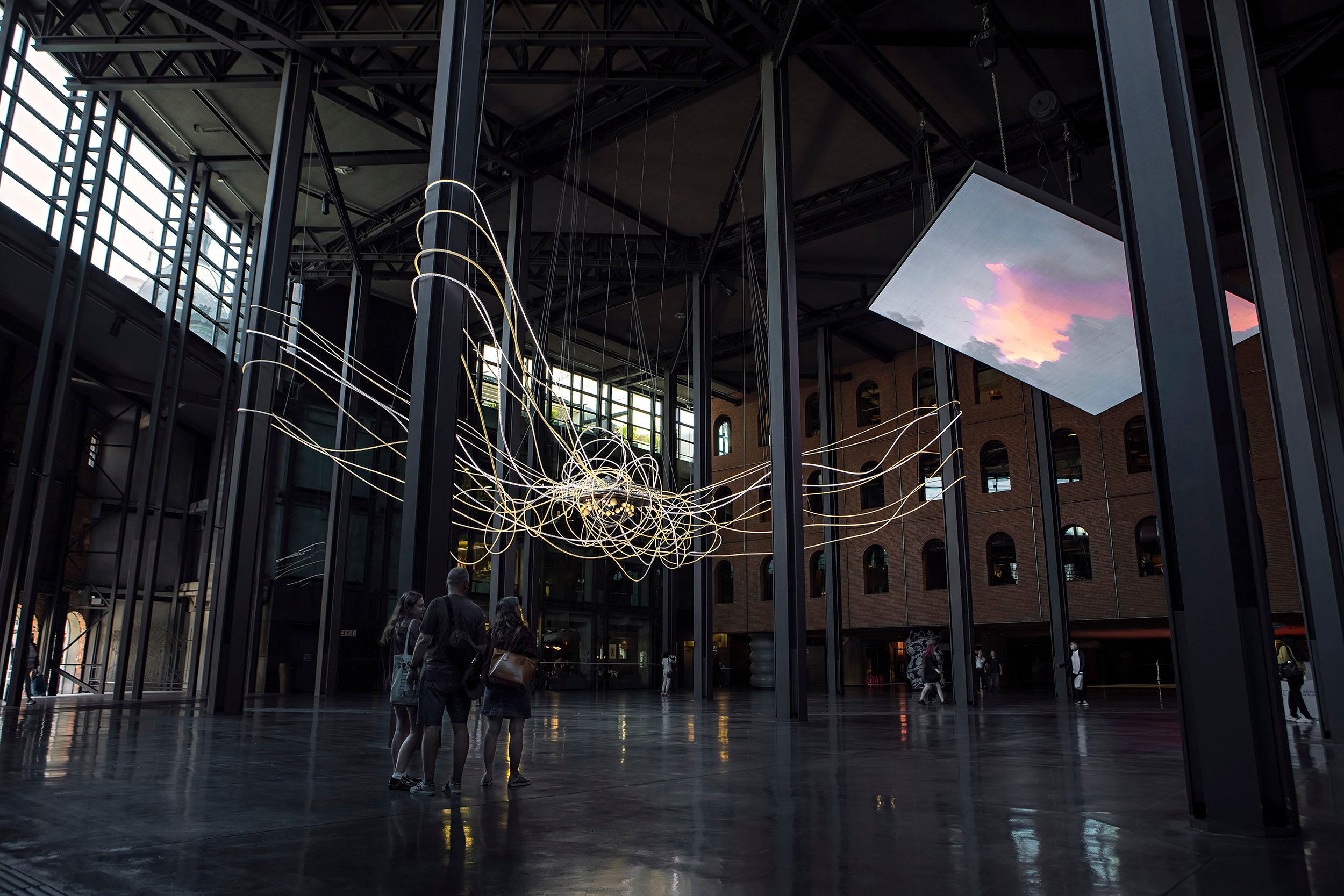 Grimanesa Amoros SCIENTIA light installation