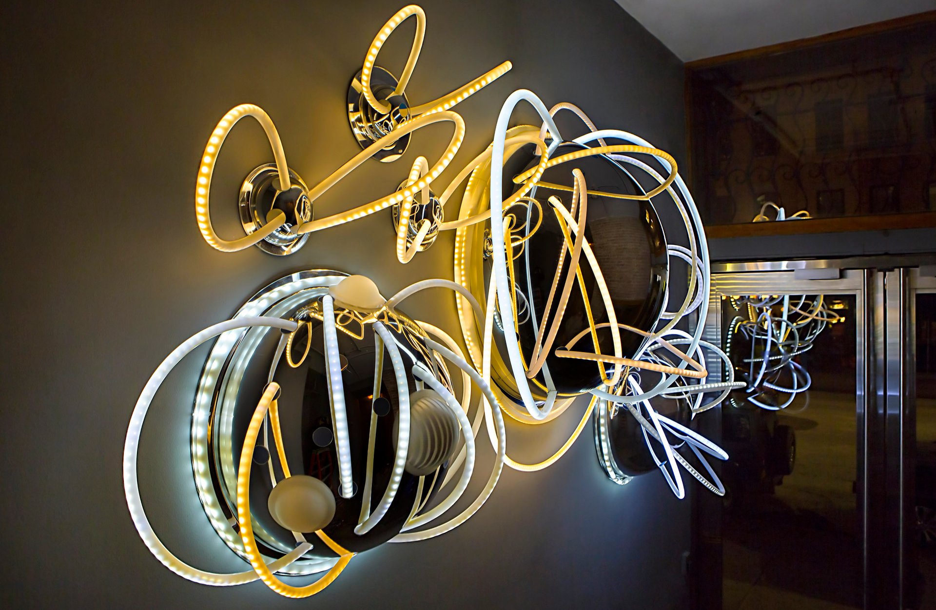 Grimanesa Amoros Ostium light installation