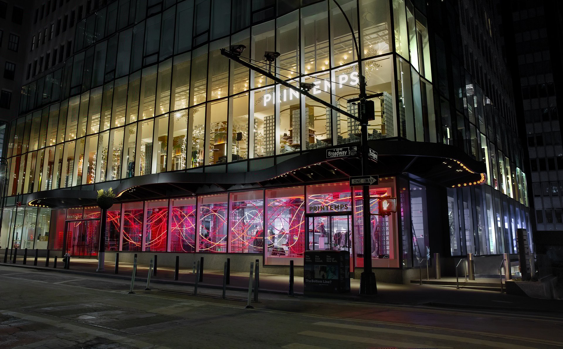 Grimanesa Amoros Perfect Timing light installation