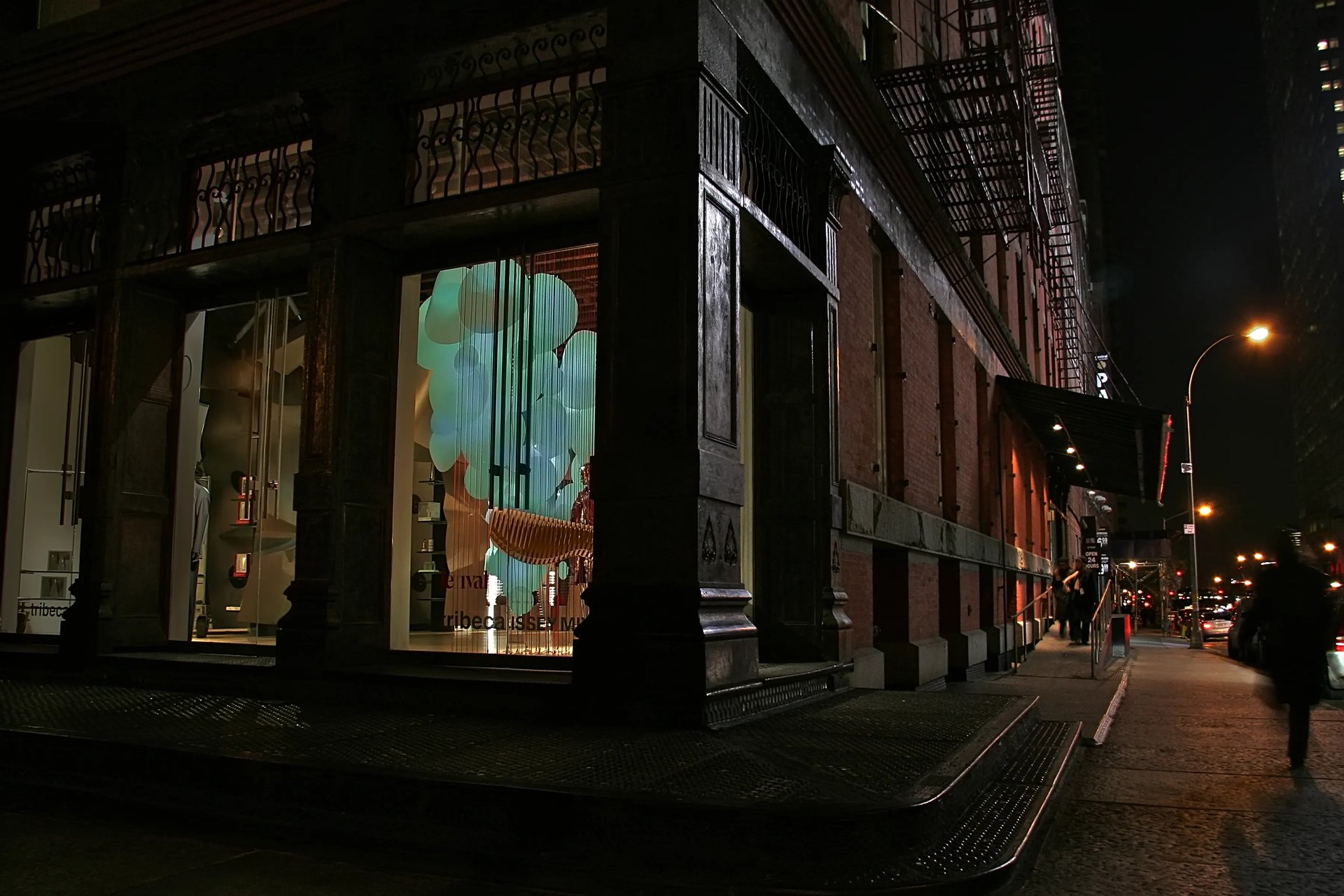tribeca issey miyake storefront in downtown manhattan