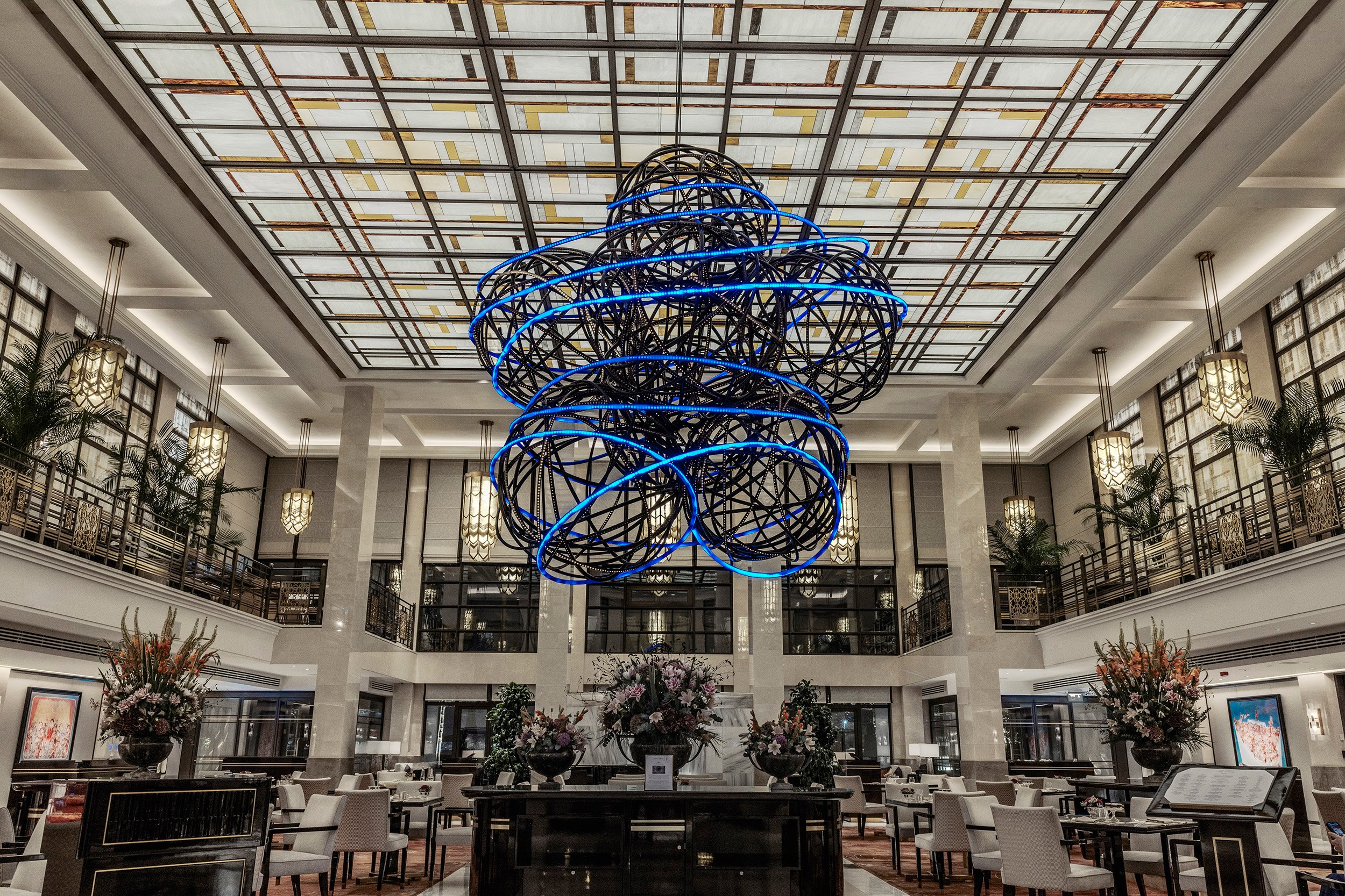 Grimanesa Amoros MARITIME light installation