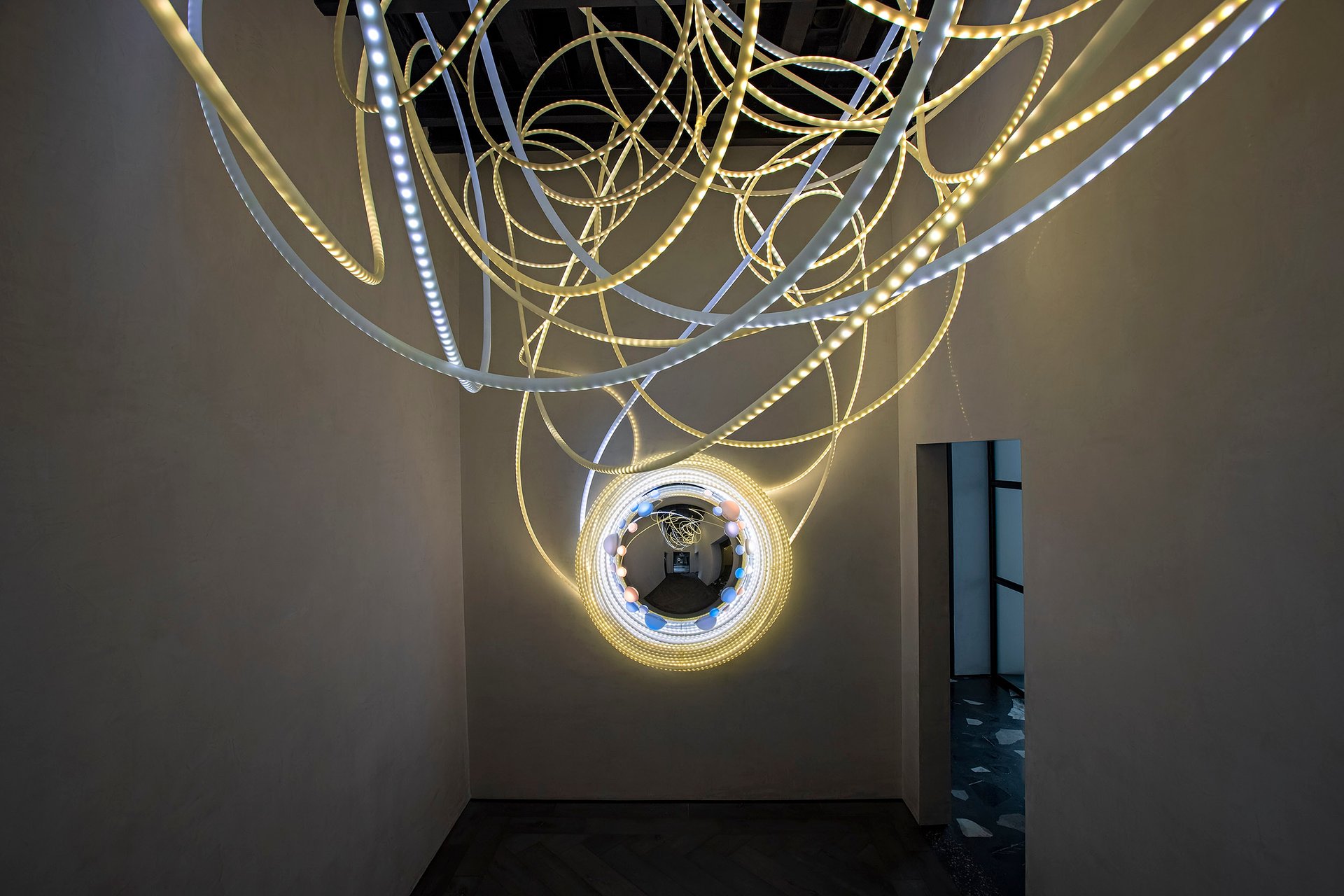 Grimanesa Amoros Sistrum light installation