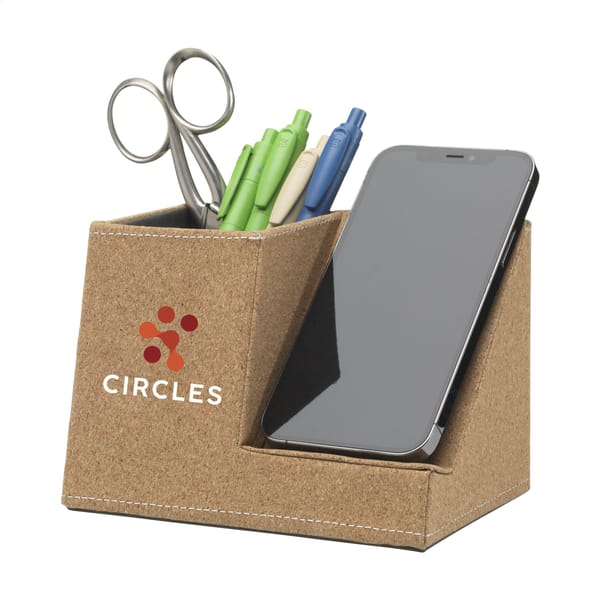 Cork Pen Holder Wireless Charger penhouder oplader