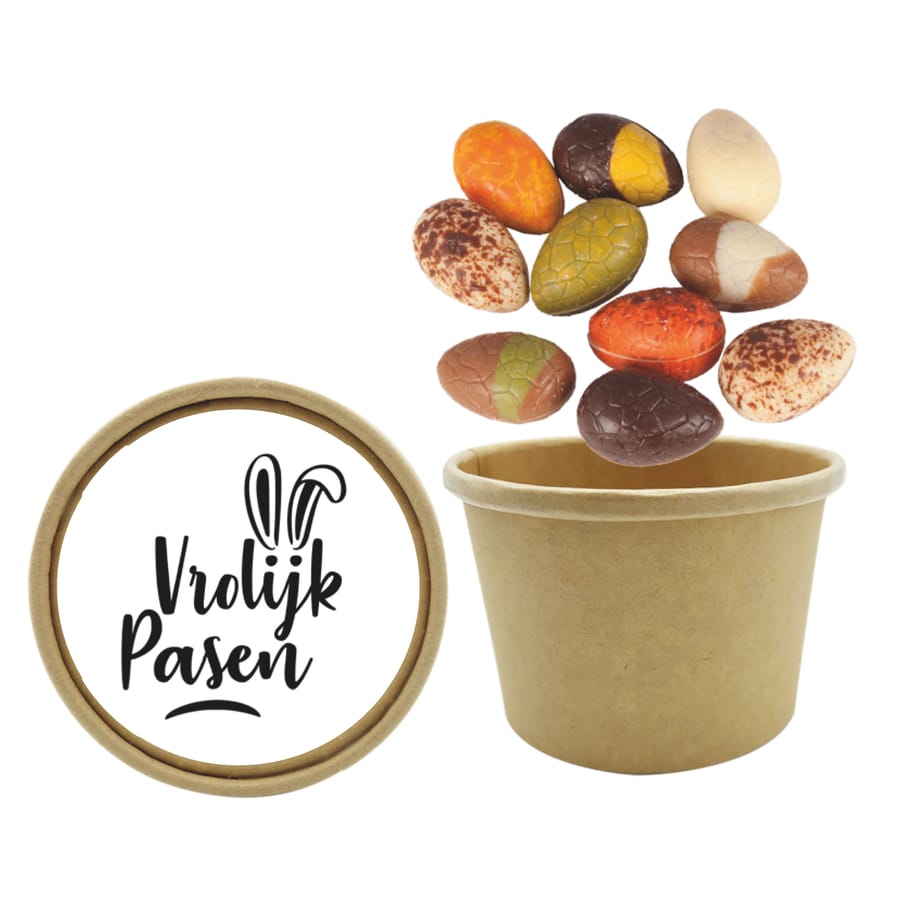 Bio Snoepbeker 150 gram bonbon eitjes