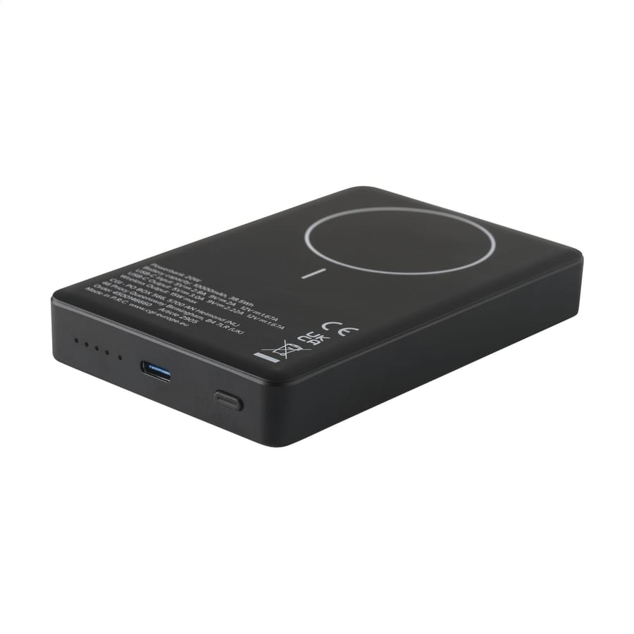 Wireless RCS Recycled Alu Magsafe Powerbank 10.000 mAh