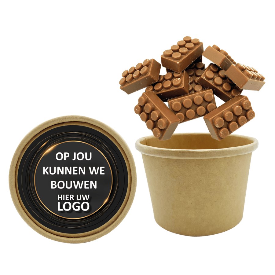Biobeker Chocolade Bouwsteentjes