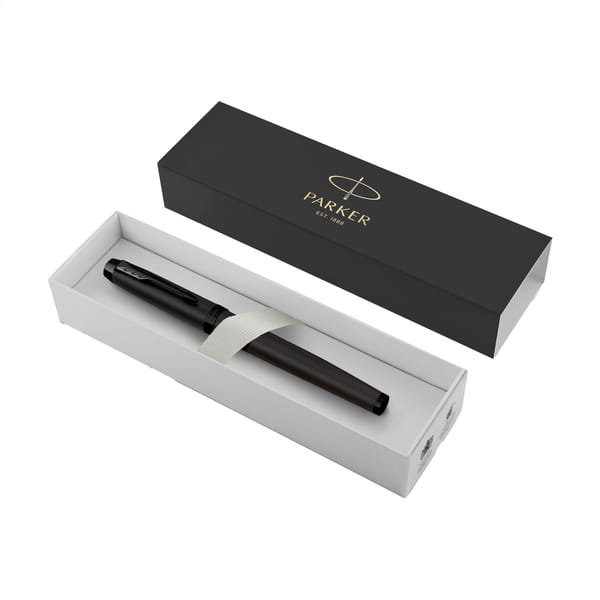 Parker IM Achromatic Rollerpen - zwarte inkt