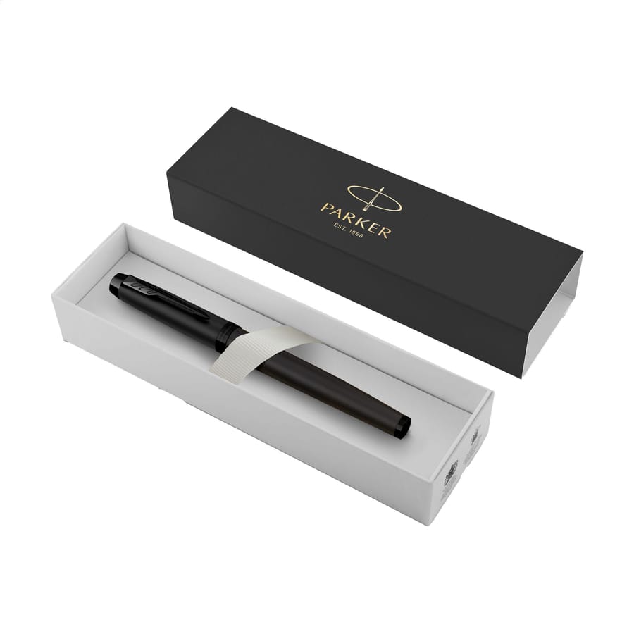 Parker IM Achromatic Rollerpen - zwarte inkt