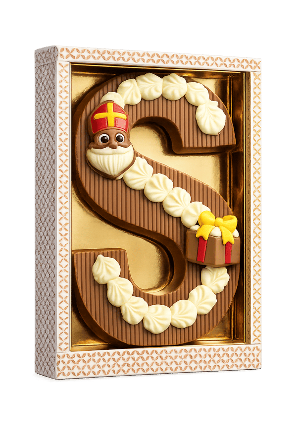 Gedecoreerde grote letter