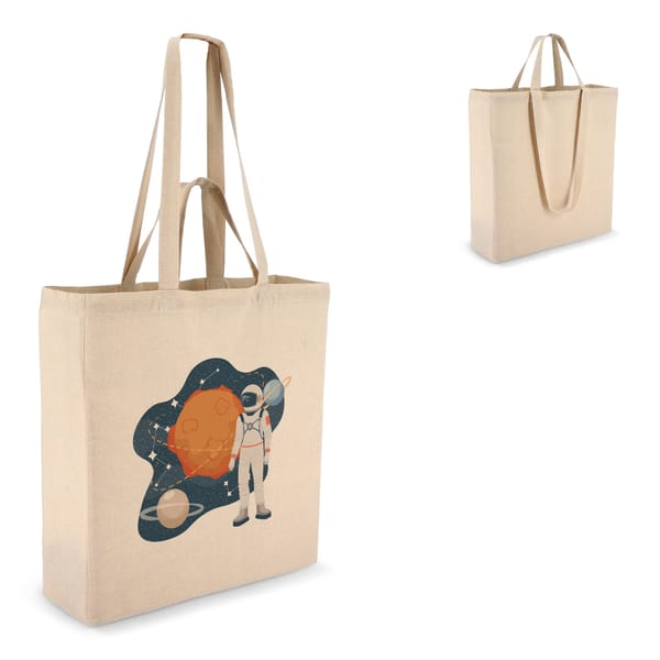 Katoen Tote OEKO-TEX® 38 x 10 x 42cm 140g/m²