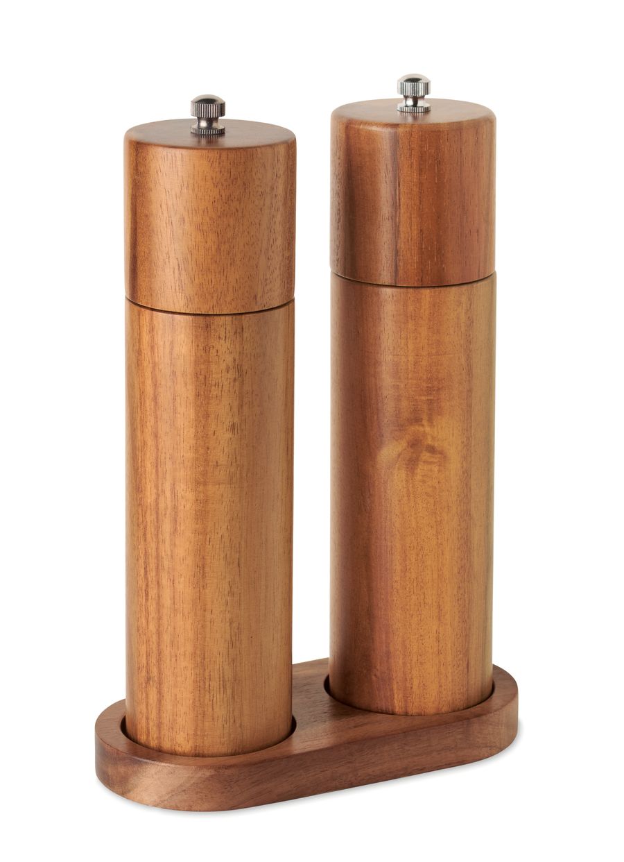 Acacia peper- en zoutmolen Tucco set