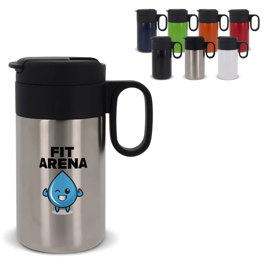 Thermofles Flow thermosbeker met handvat 250ml